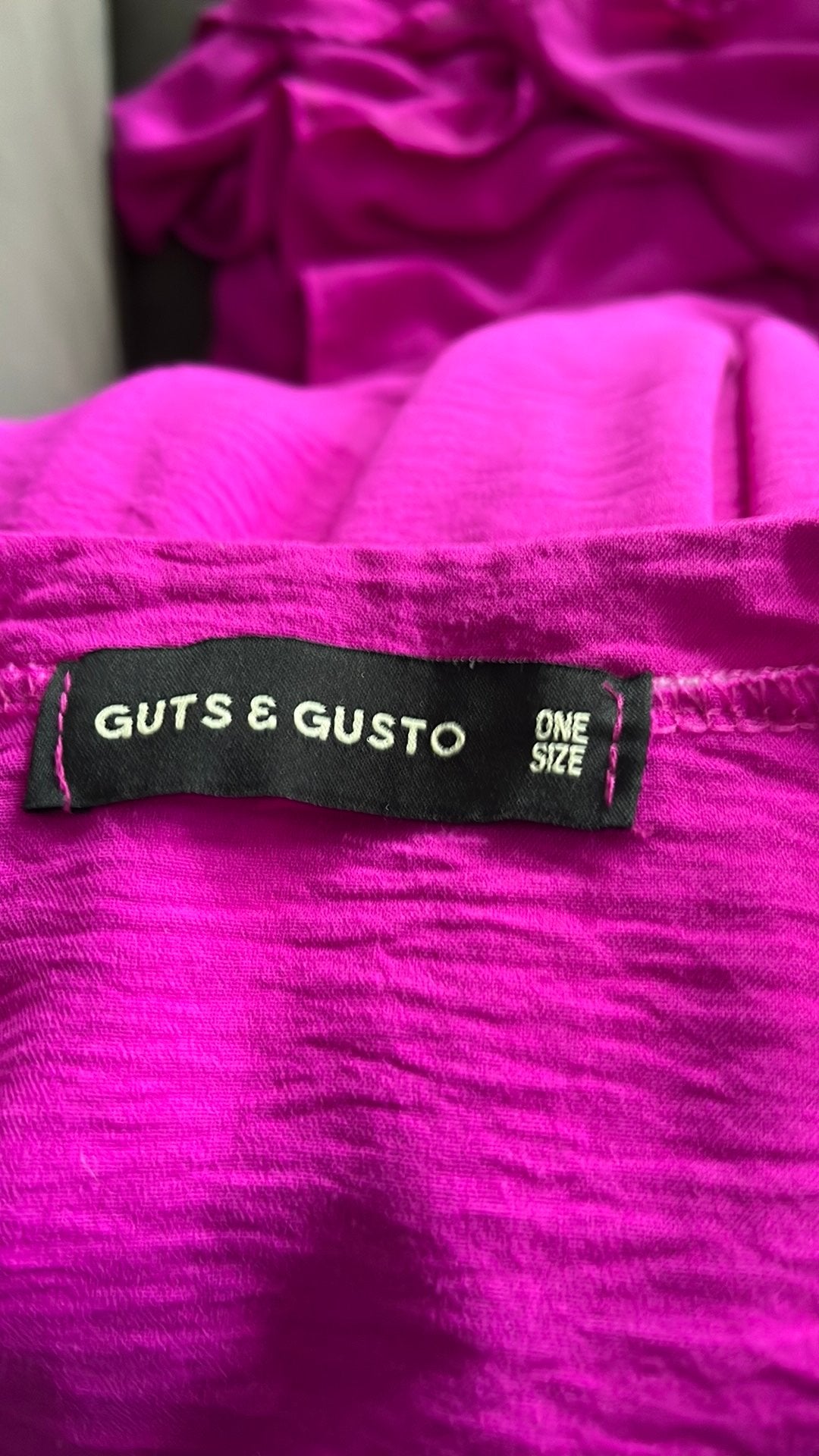 Guts & Gusto lange jurk one size, Verzenden, Zo goed als nieuw, Onder de knie