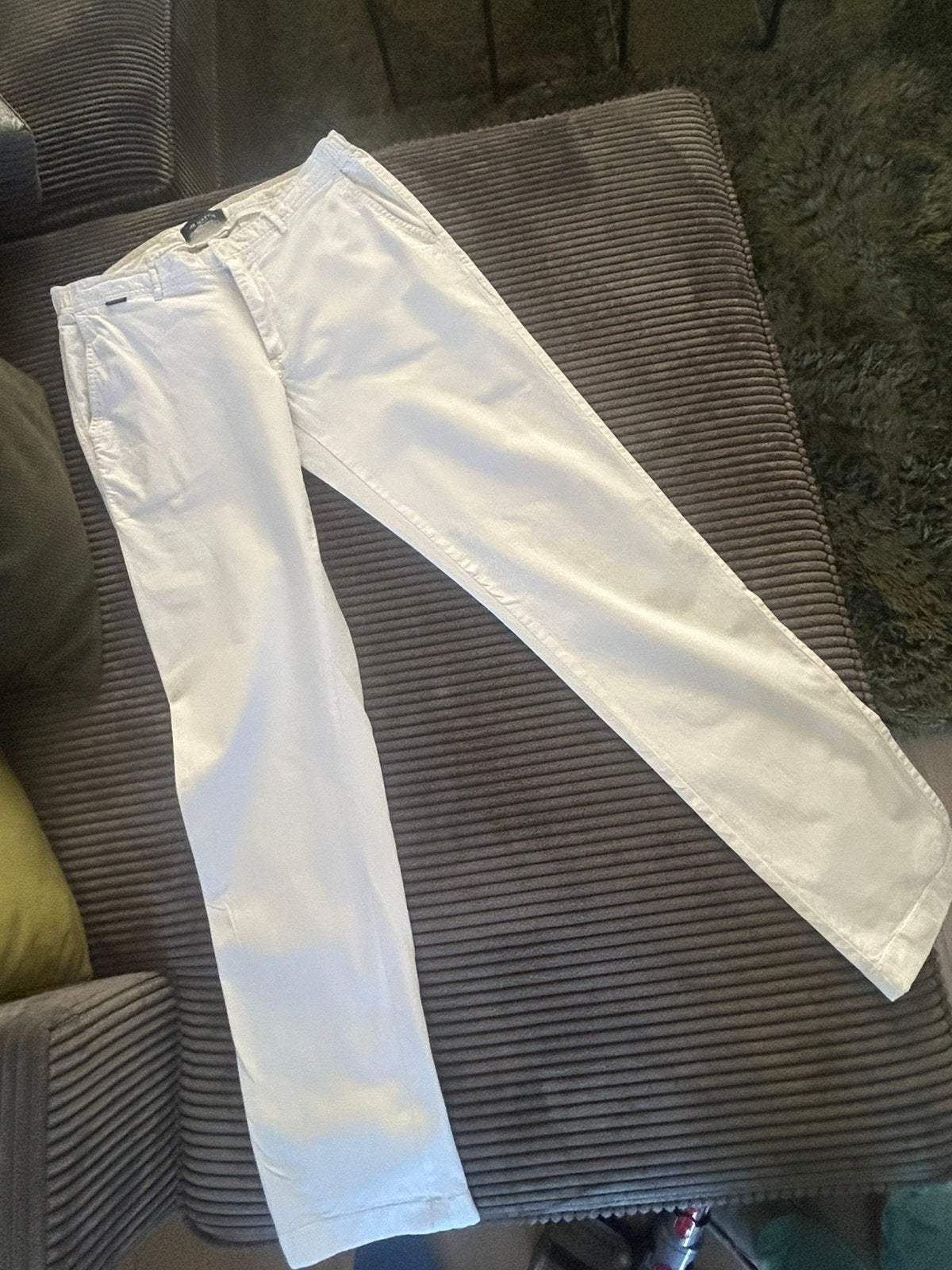 Mr. Marvis chino the Wimbledons maat 34-32, Ophalen of Verzenden, Zo goed als nieuw, Maat 48/50 (M), Wit