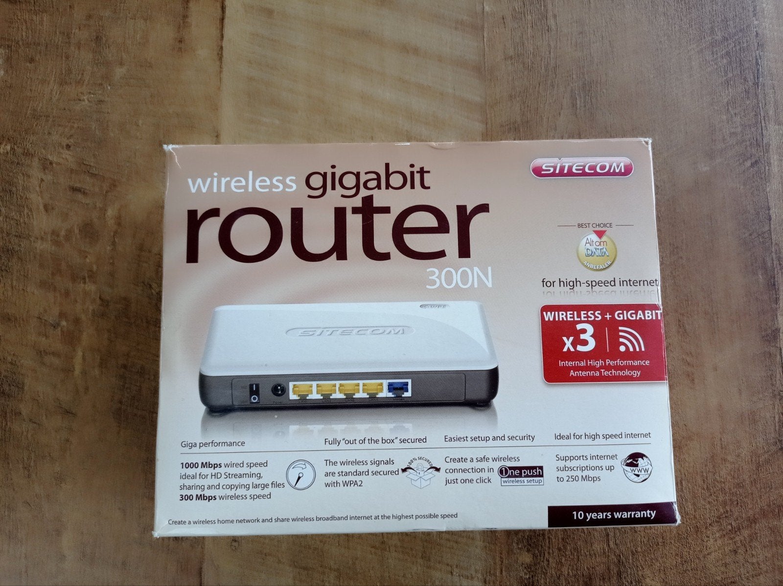 Sitecom wireless router 300N!, Ophalen of Verzenden, Gebruikt, Router, Sitecom