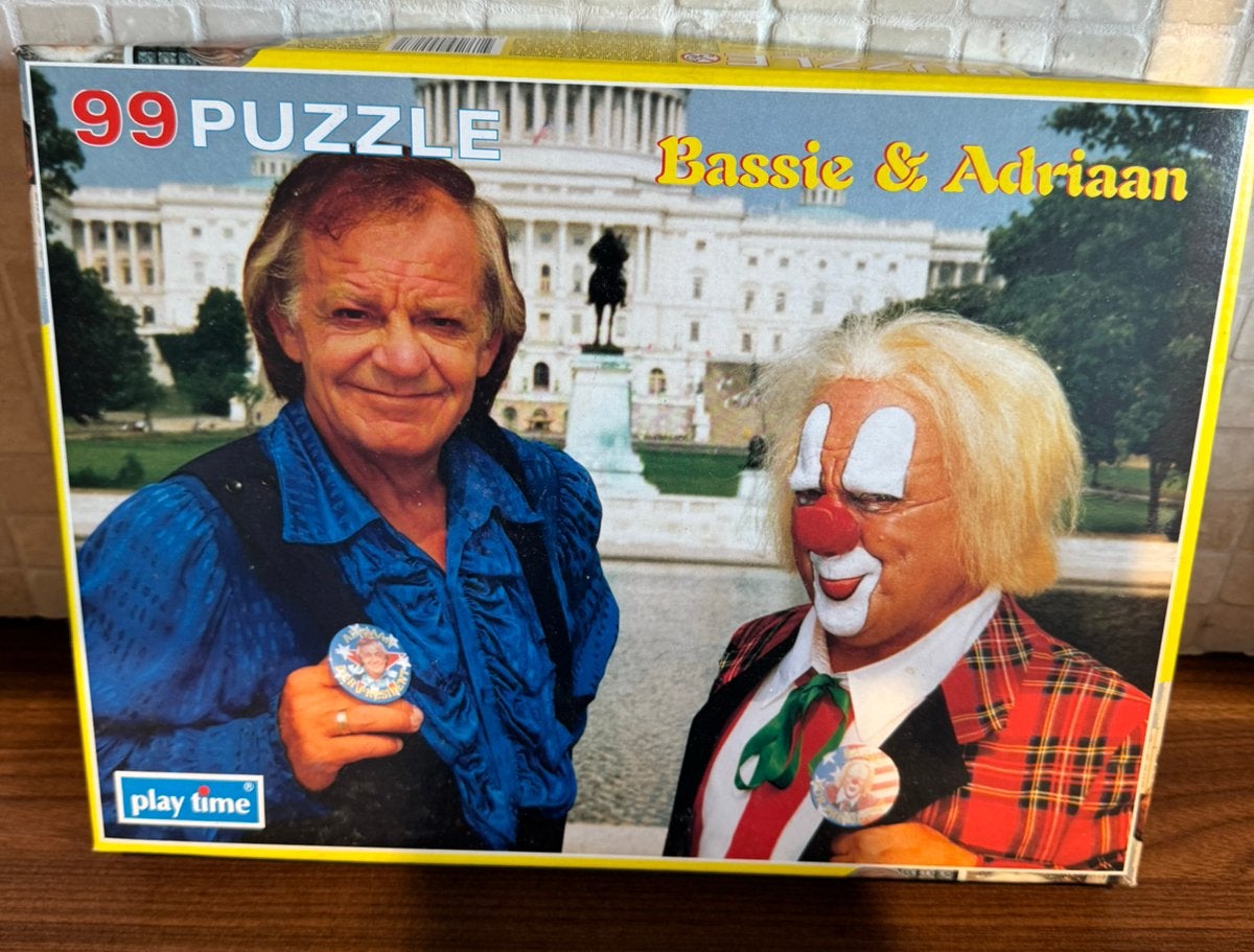 Bassie en Adriaan puzzel 99, Hobby en Vrije tijd, Ophalen of Verzenden, Minder dan 500 stukjes, Zo goed als nieuw