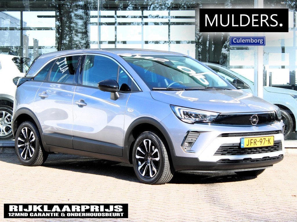 Opel Crossland 1.2 Turbo Elegance | Automaat / Camera / Clim, 12 maanden, Gebruikt, 1199 cc, 600 kg