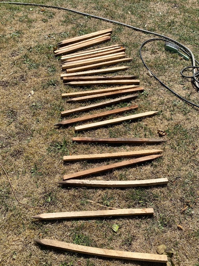 piketpaaltjes, Ophalen, Gebruikt, Minder dan 180 cm, Palen
