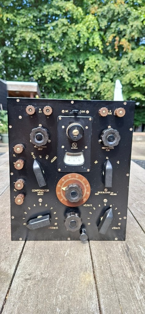 Vintage compensator meetinstrument type: 2165, Bleeker N.V., Antiek en Kunst, Antiek | Gereedschap en Instrumenten, Ophalen