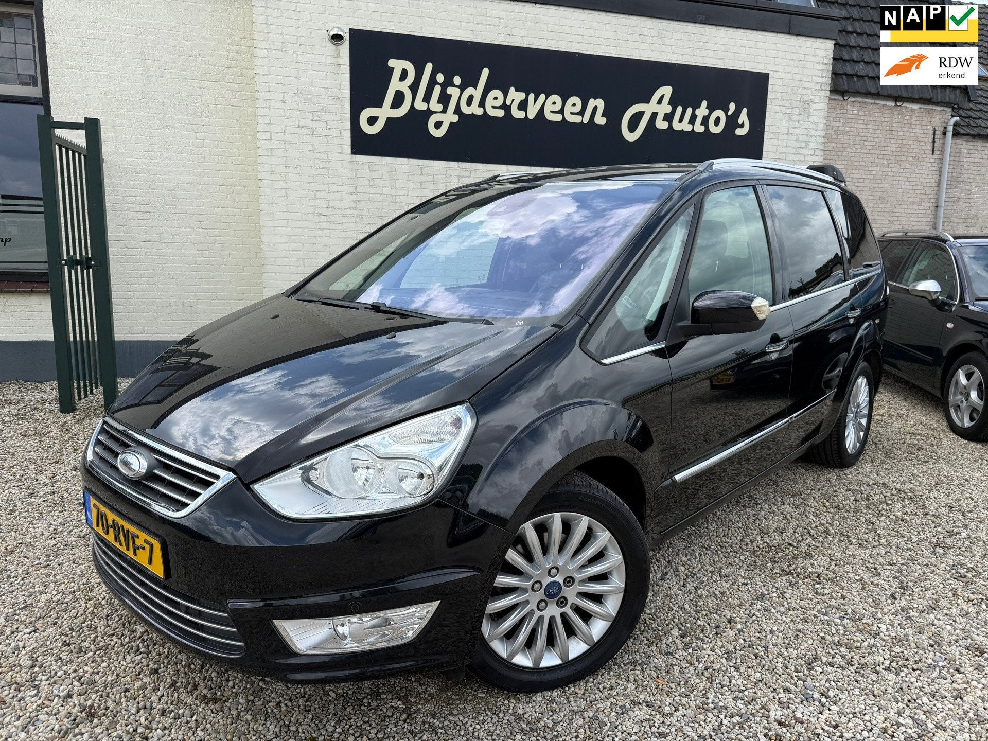Ford Galaxy 1.6 SCTi Titanium 7Persoons | Clima | Navi | Lee, Auto's, Ford, Voorwielaandrijving, Gebruikt, Zwart, 4 cilinders
