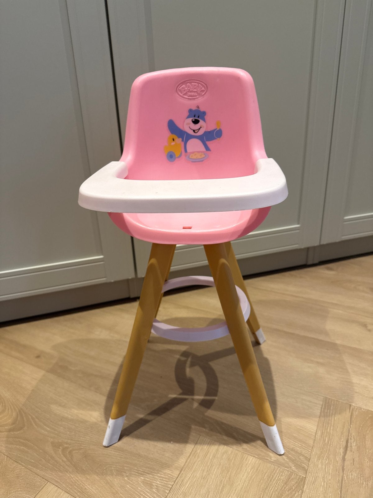 Baby Born poppenstoel roze, Kinderen en Baby's, Ophalen, Zo goed als nieuw, Babypop