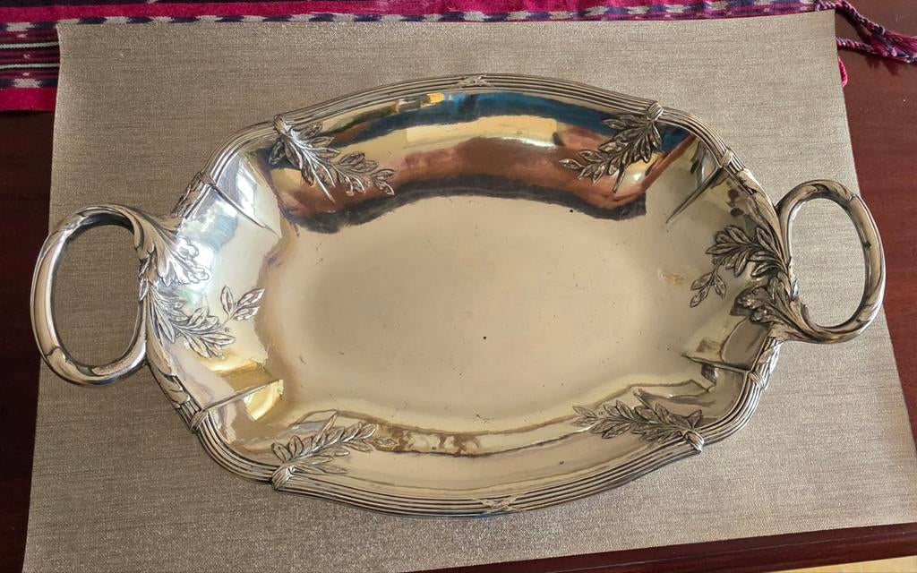 Christofle Gallia Verzilverd Fruitschaal/Broodmand, Antiek en Kunst, Antiek | Goud en Zilver, Ophalen of Verzenden