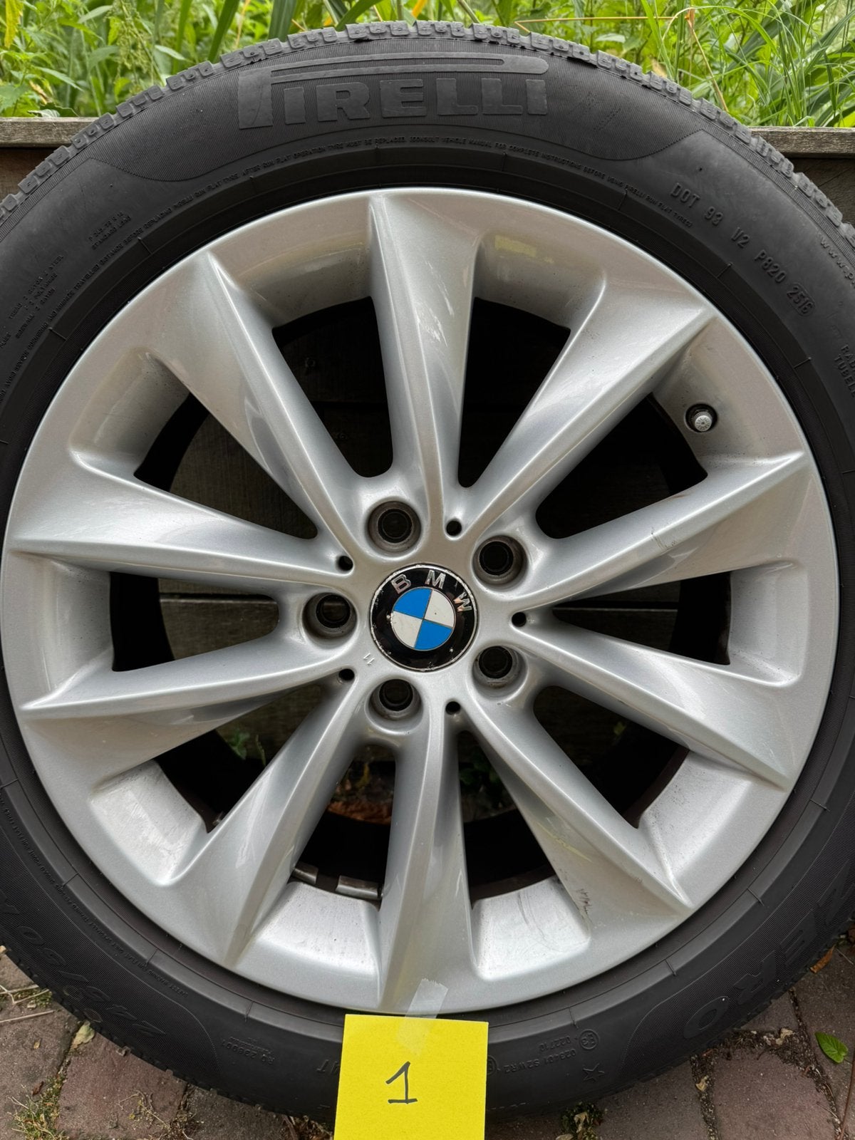 Foto 5 van Originele set 18” BMW V-Spoke Style 307 voor X3 F25/X4 F26