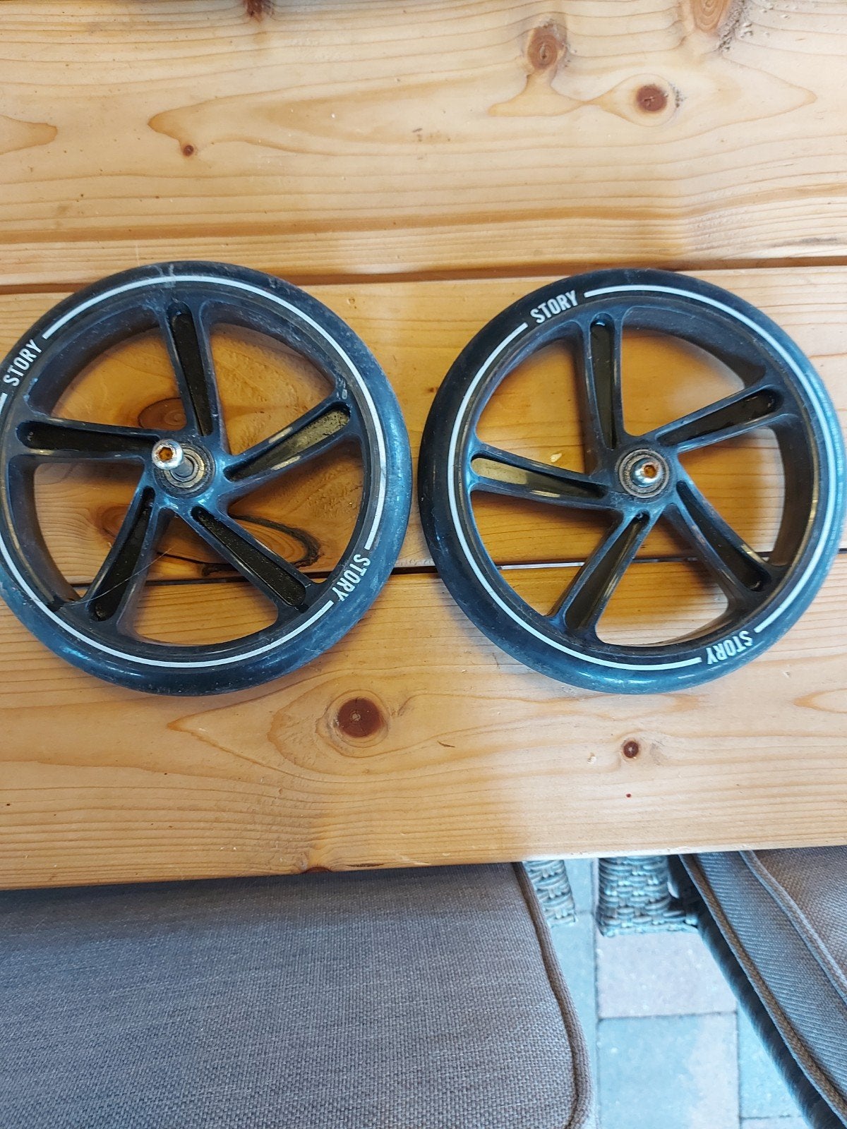 Story step wielen - Set van 2, Ophalen of Verzenden, Gebruikt, Gewone step, Story