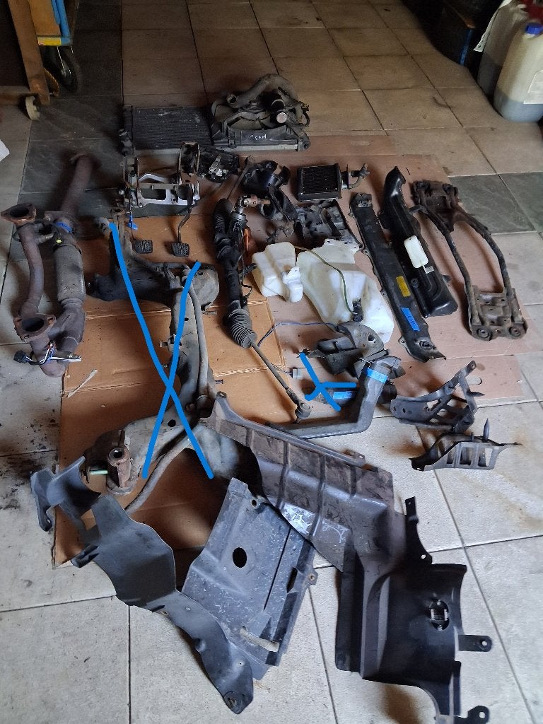 Partij onderdelen MAZDA MX-3 V6  type EC   1991/1998, Ophalen, Gebruikt, Mazda