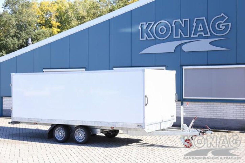 Konag lesaanhangwagen / lesaanhanger met gesloten opbouw, Nieuw
