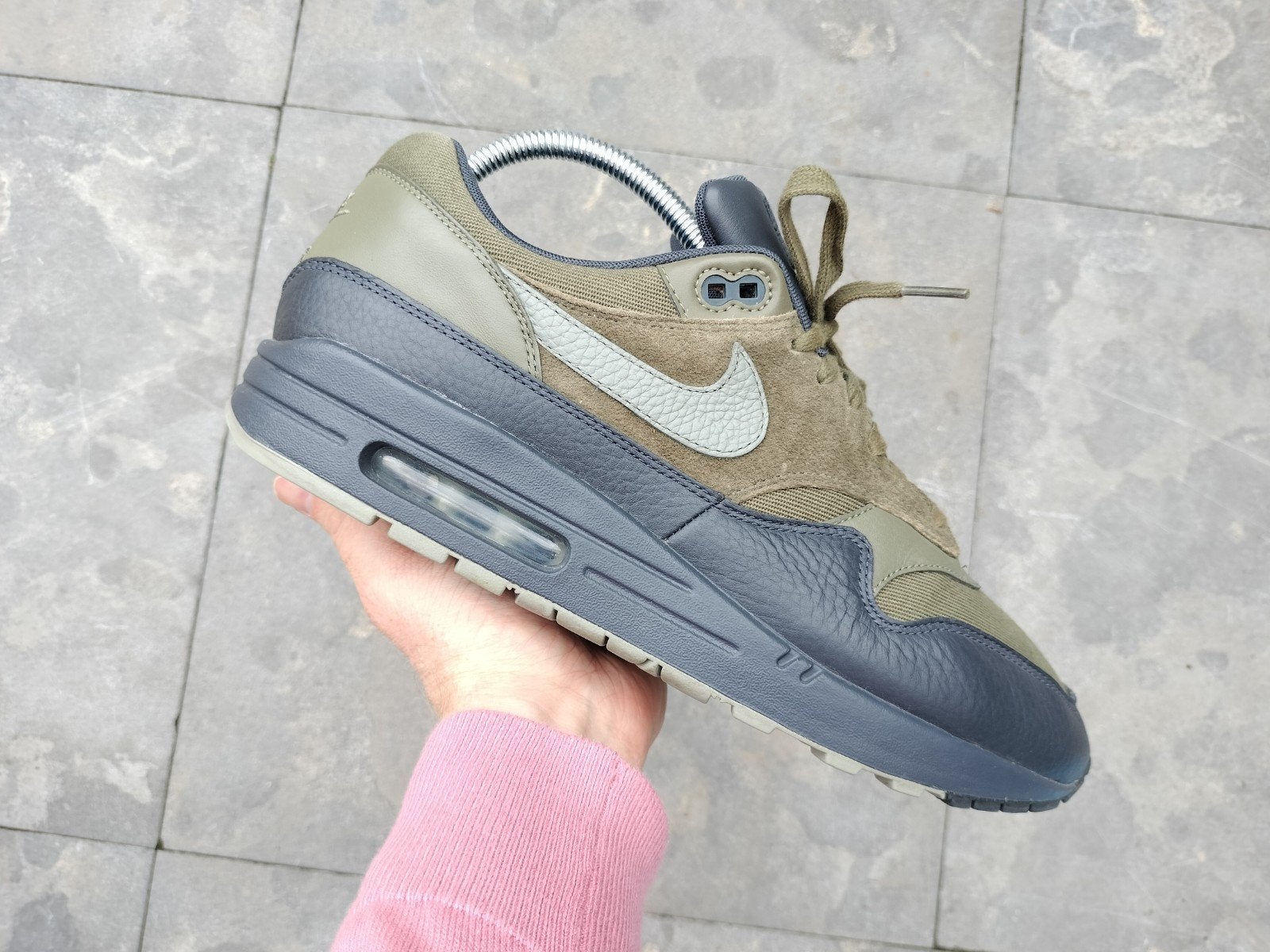 Nike air max 1 Dark Stucco, Overige kleuren, Sportschoenen, Nike, Ophalen of Verzenden