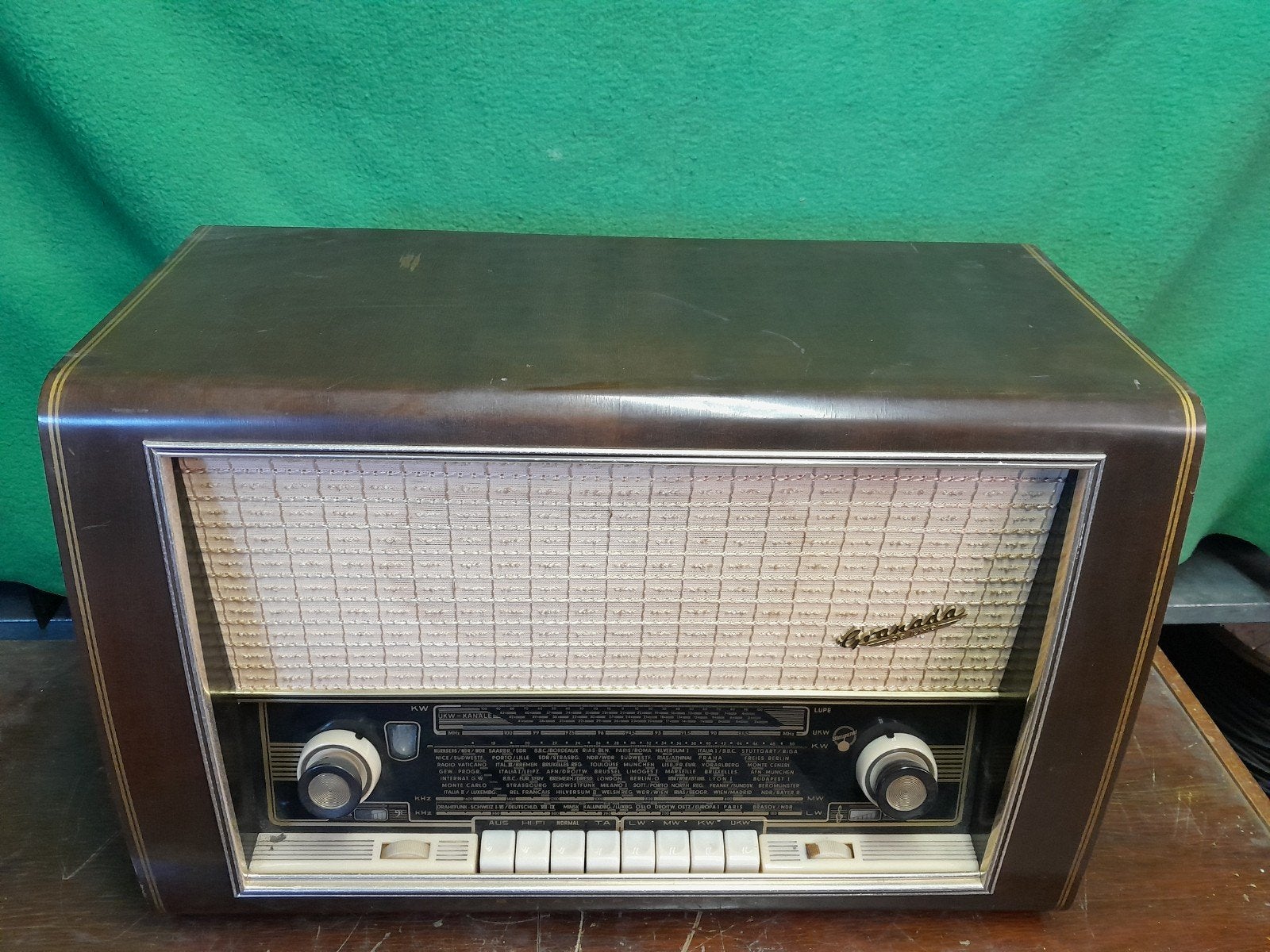 Blaupunkt Granada buizenradio, Audio, Tv en Foto, Radio's, Ophalen