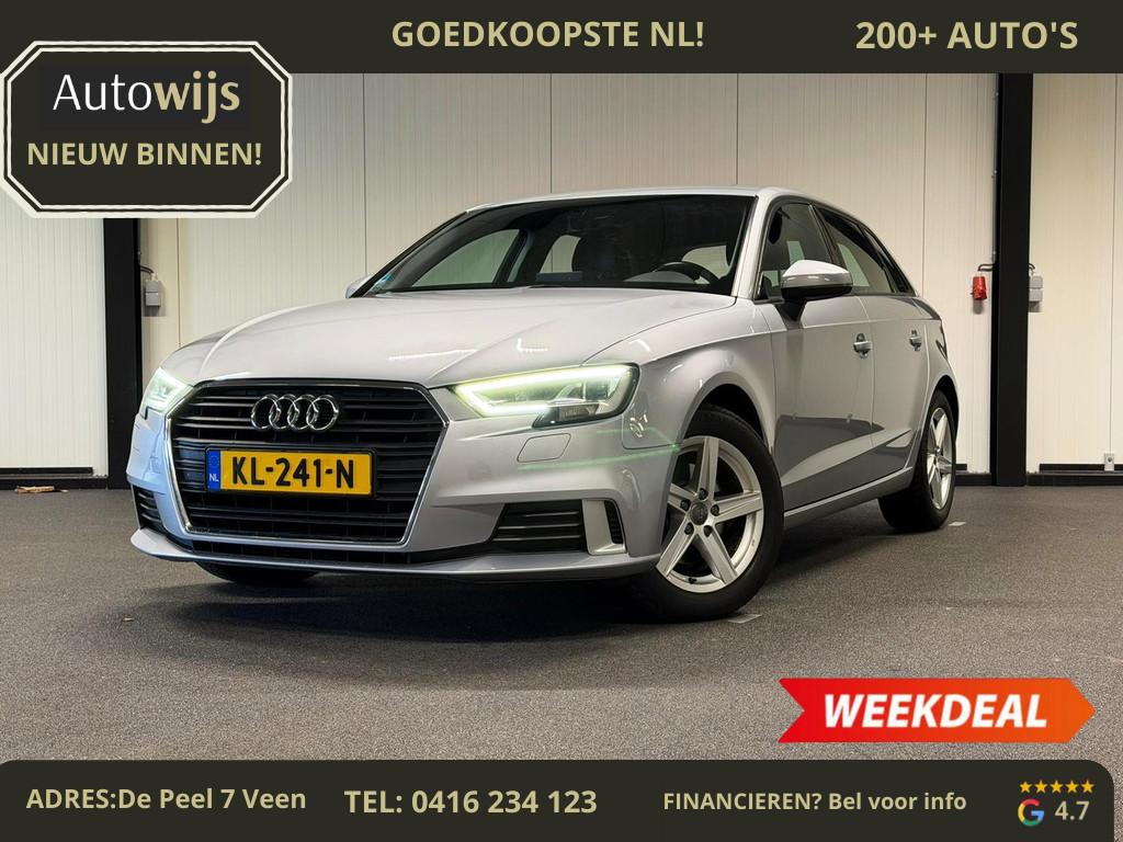 Audi A3 Sportback 1.0 TFSI Sport Lease Edition|AUT|NL AUT|LE, Stof, Gebruikt, 116 pk, Origineel Nederlands
