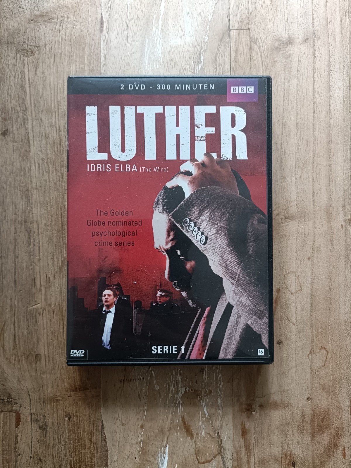 Luther - Serie 1 (DVD) met Idris Elba, Cd's en Dvd's, Gebruikt, Vanaf 16 jaar, Seizoen 1, Misdaad