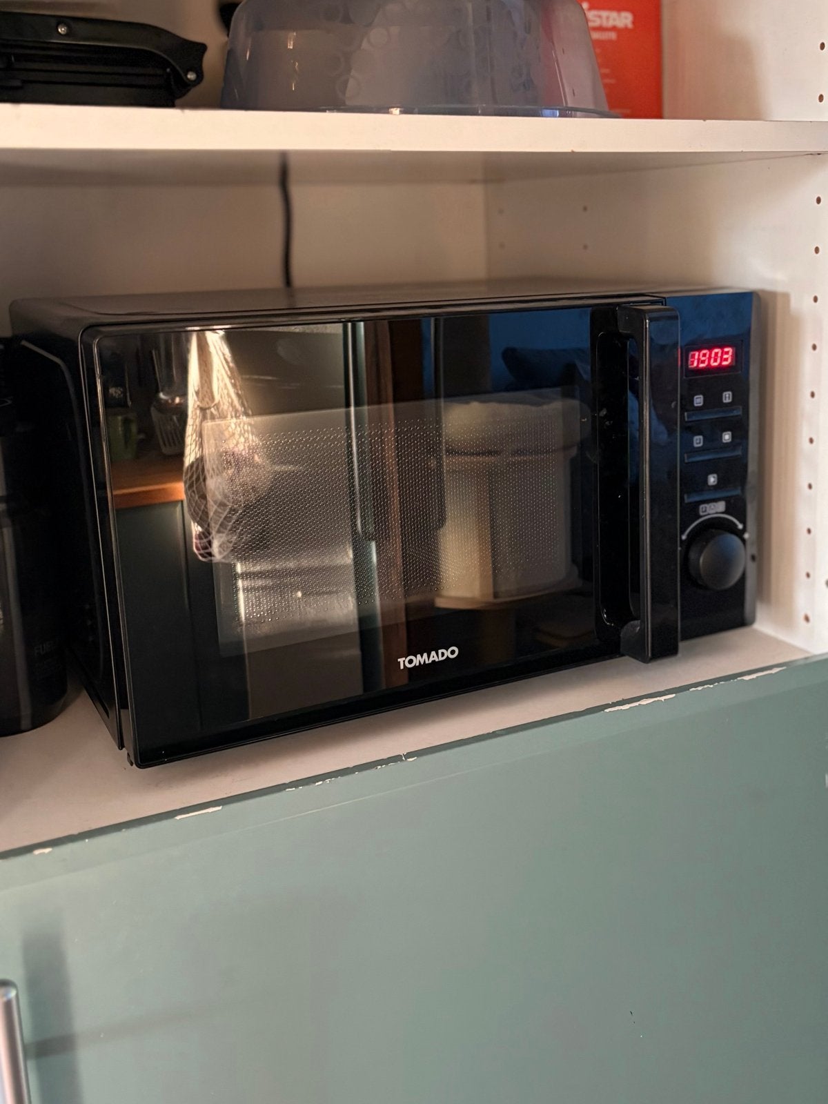 Tomado Microgolfoven - 20 liter - Matzwart, Ophalen, Minder dan 45 cm, Draaiplateau, Vrijstaand