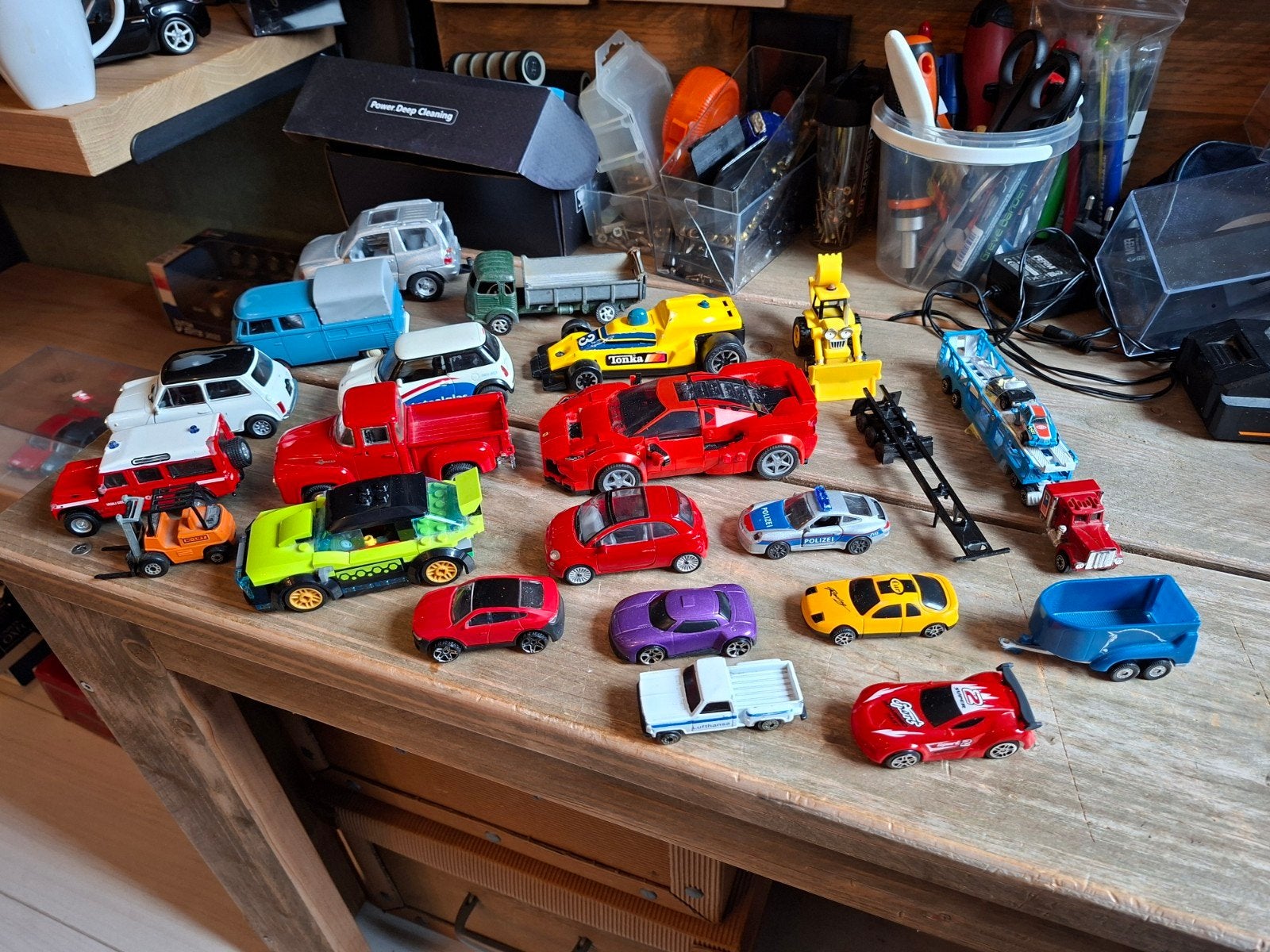 Grote collectie speelgoedauto's en voertuigen, Ophalen of Verzenden, Gebruikt