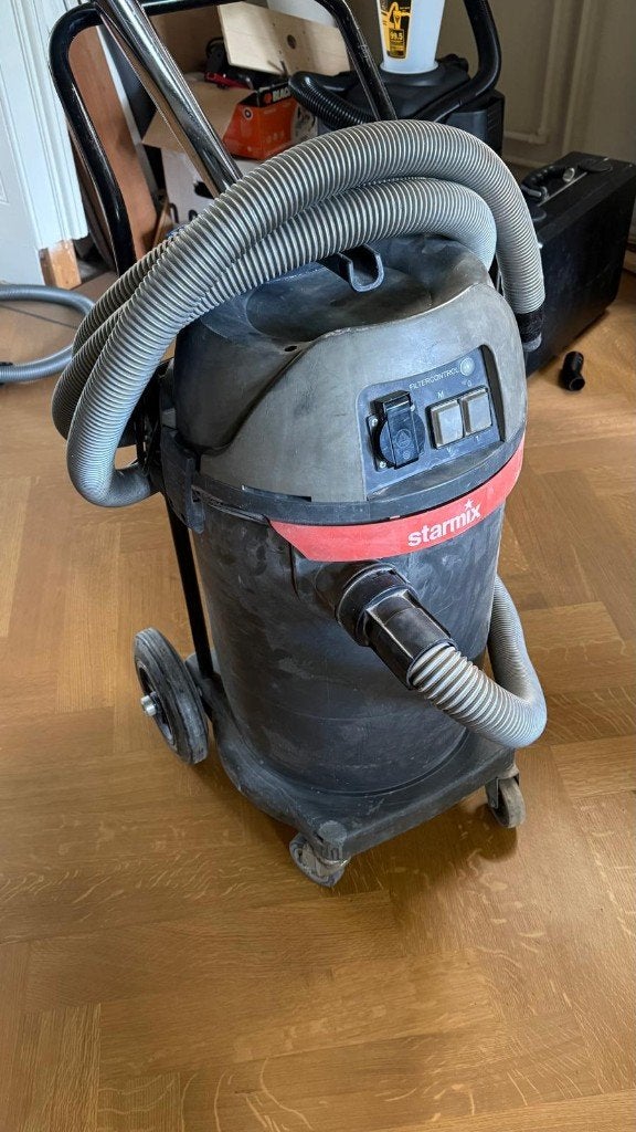 Starmix AR 1245 bouwstofzuiger (opknapper - koolborstels), Doe-het-zelf en Verbouw, Gereedschap | Overige machines, Ophalen, Gebruikt