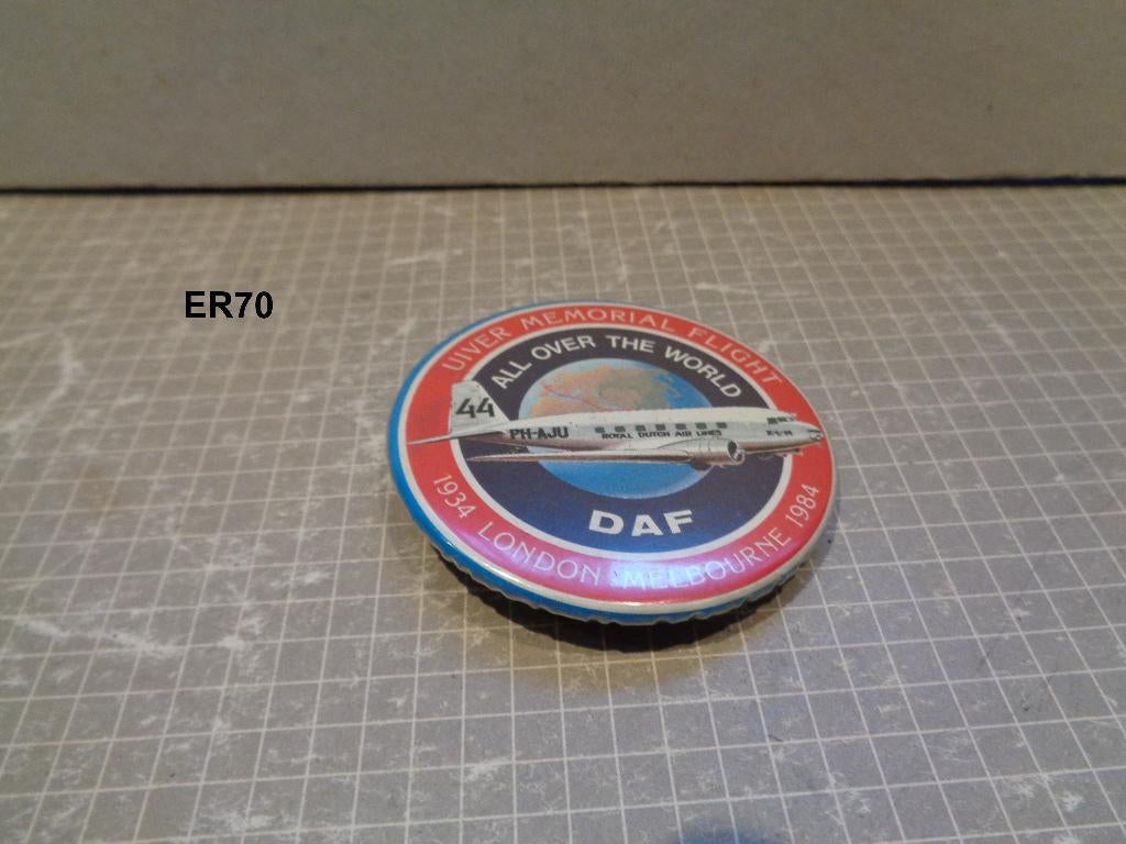 daf button, Verzamelen, Verzenden, Zo goed als nieuw, Transport, Button