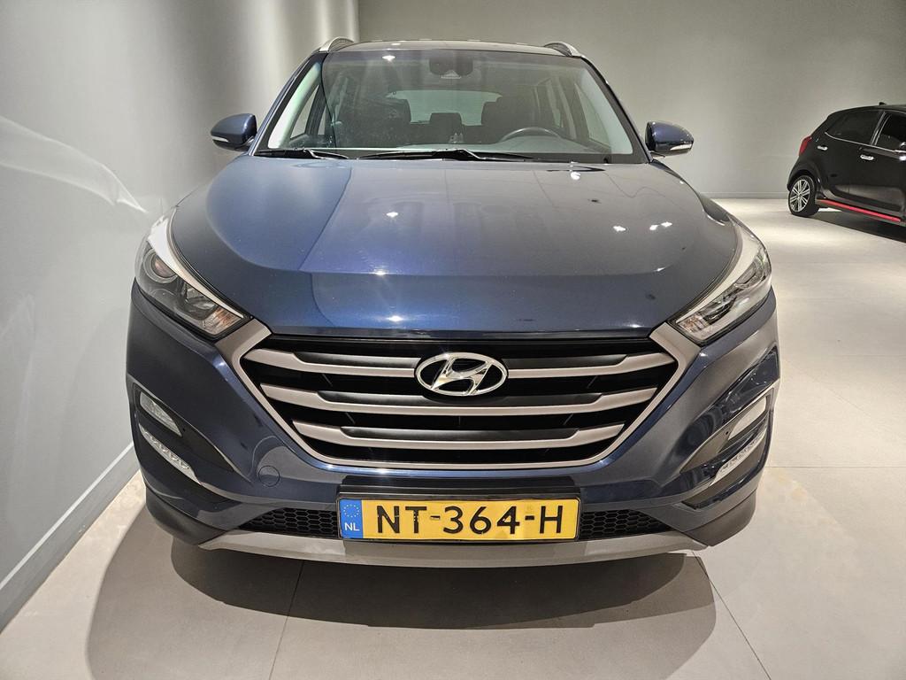 HYUNDAI Tucson 1.6 GDi 132pk Anniversary Edition Navi/ Clima, Auto's, Hyundai, Voorwielaandrijving, 12 maanden, Stof, Gebruikt