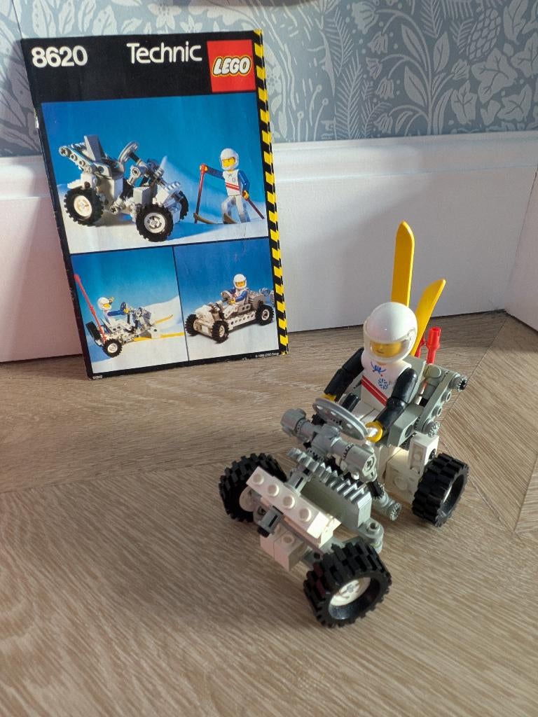 lego technic 8620, Ophalen of Verzenden, Gebruikt, Complete set, Lego