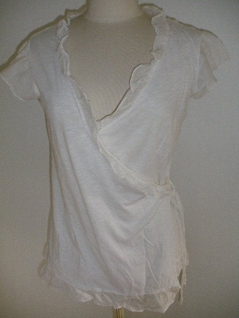 ESPRIT vest wit overslag maat M, Maat 38/40 (M), Wit, Ophalen of Verzenden, Zo goed als nieuw