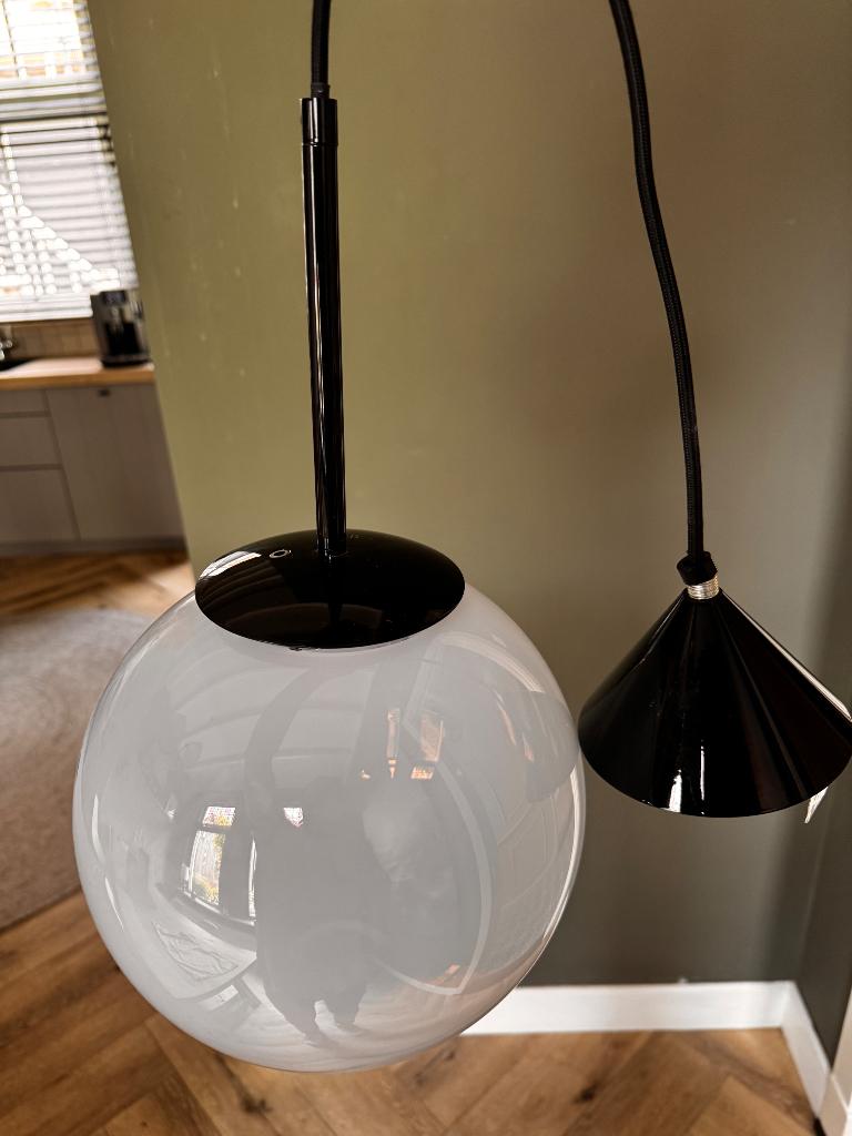 Tom Dixon Lamp, Ophalen of Verzenden, Zo goed als nieuw, Glas, Minder dan 50 cm