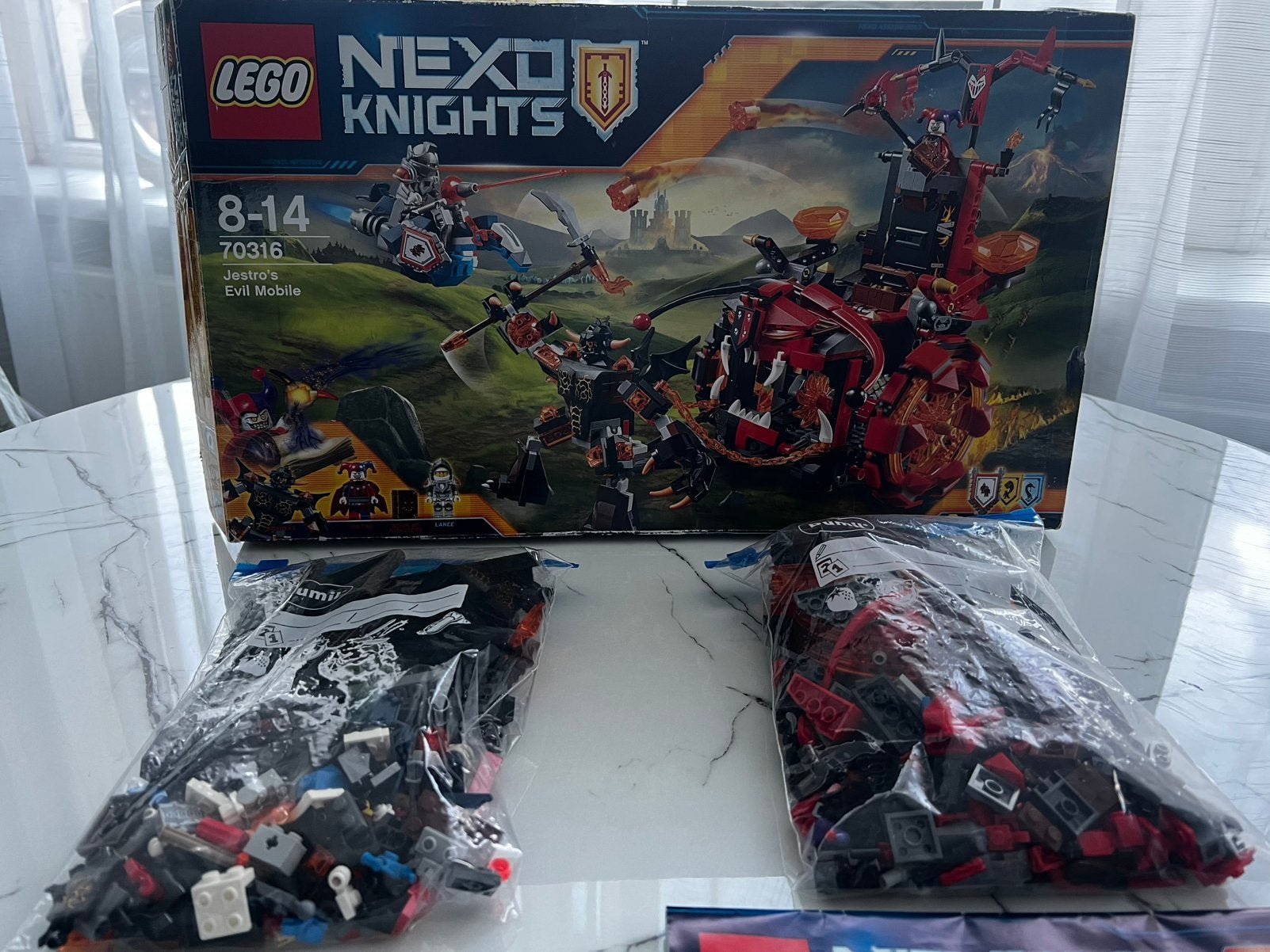 Lego Nexo Knights, Ophalen, Overige thema's, Lego, Zo goed als nieuw