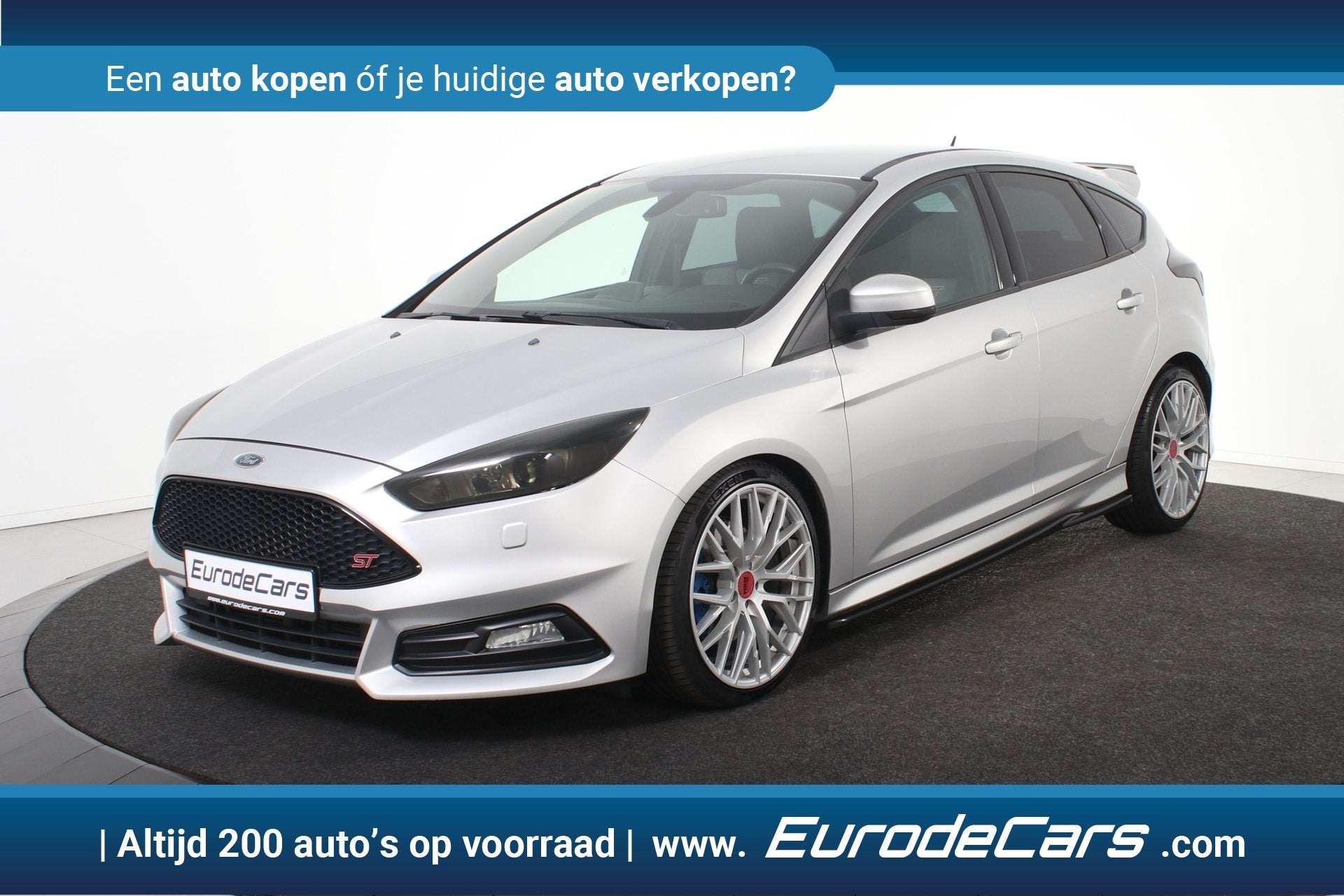 Ford Focus 2.0 EcoBoost ST-3 *Recaro*Navigatie*DAB*Preforman, Auto's, Gebruikt, 4 cilinders, 252 pk, 14 km/l