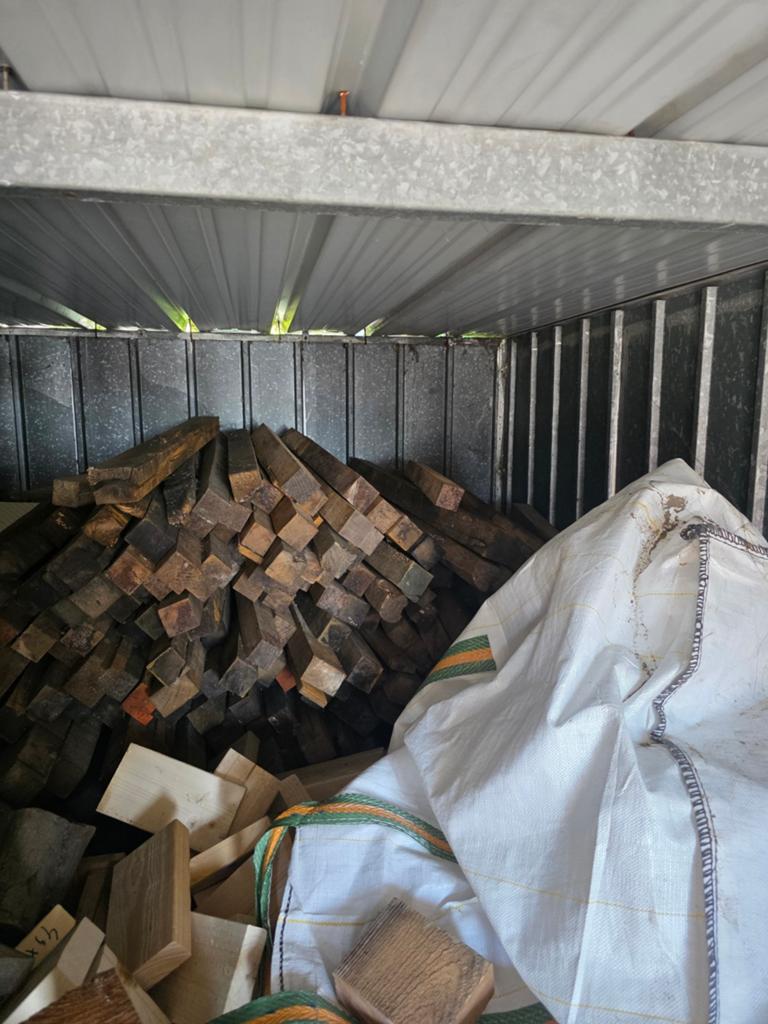 Diverse Houtblokken - Ideaal voor knutselen of brandhout, Gebruikt, Overige typen, Ophalen of Verzenden, 50 mm of meer