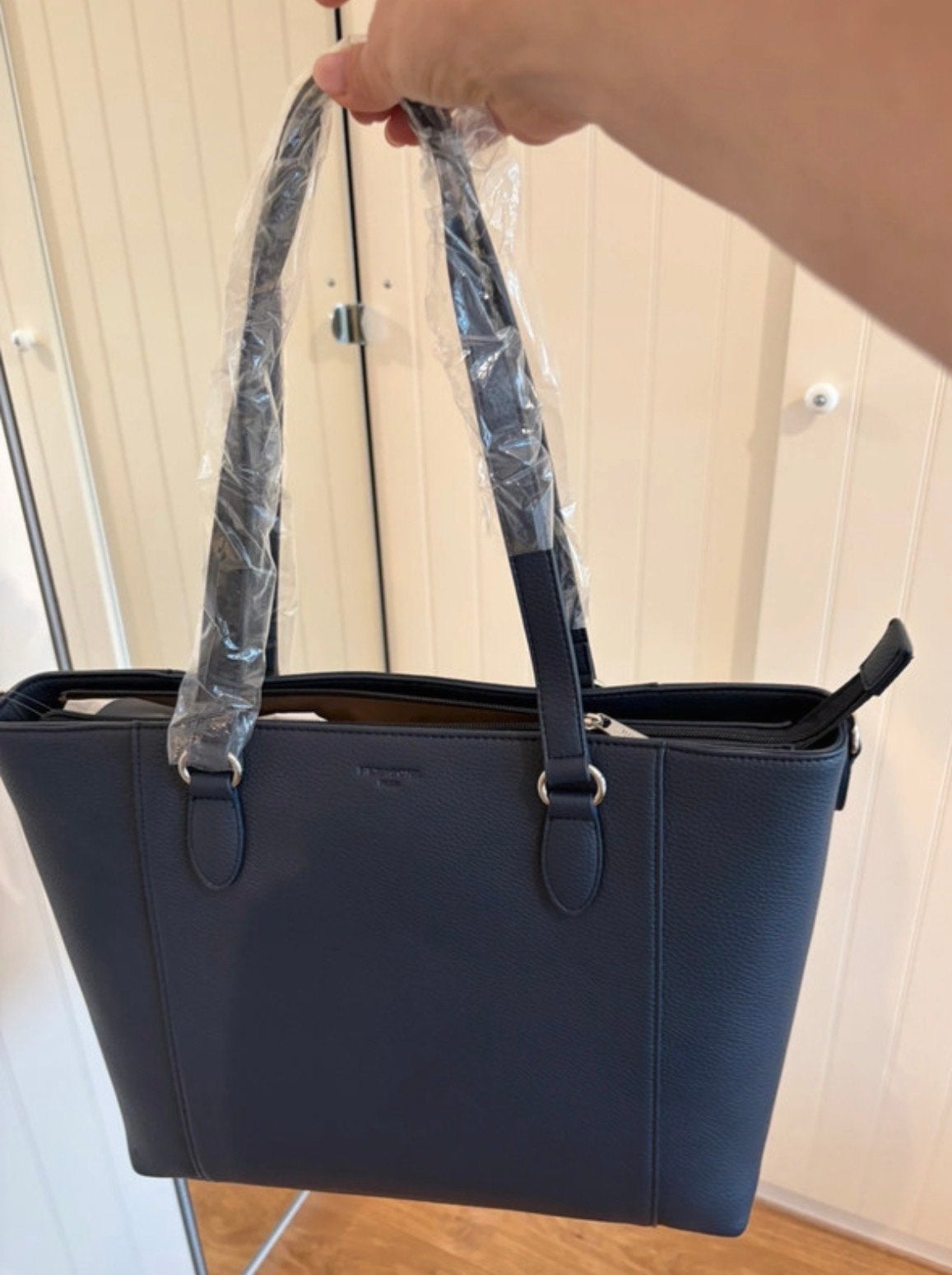 Nieuwe Hexagona tas - Nooit gebruikt!, Ophalen of Verzenden, Nieuw, Blauw, Handtas