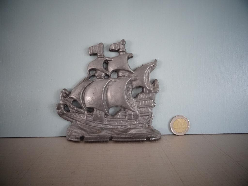 Schip lepelhanger, Antiek en Kunst, Curiosa en Brocante, Ophalen of Verzenden