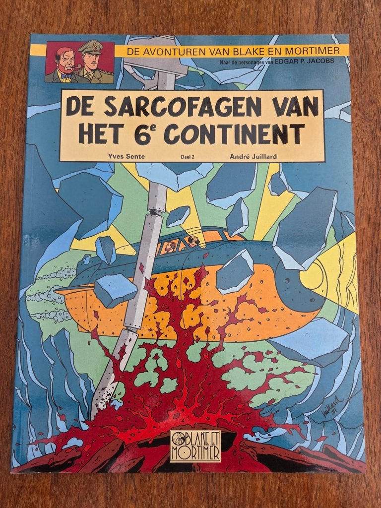 Blake en Mortimer - De Sarcofagen van het 6e continent, Boeken, Eén stripboek, Ophalen of Verzenden, Zo goed als nieuw, Blake en Mortimer