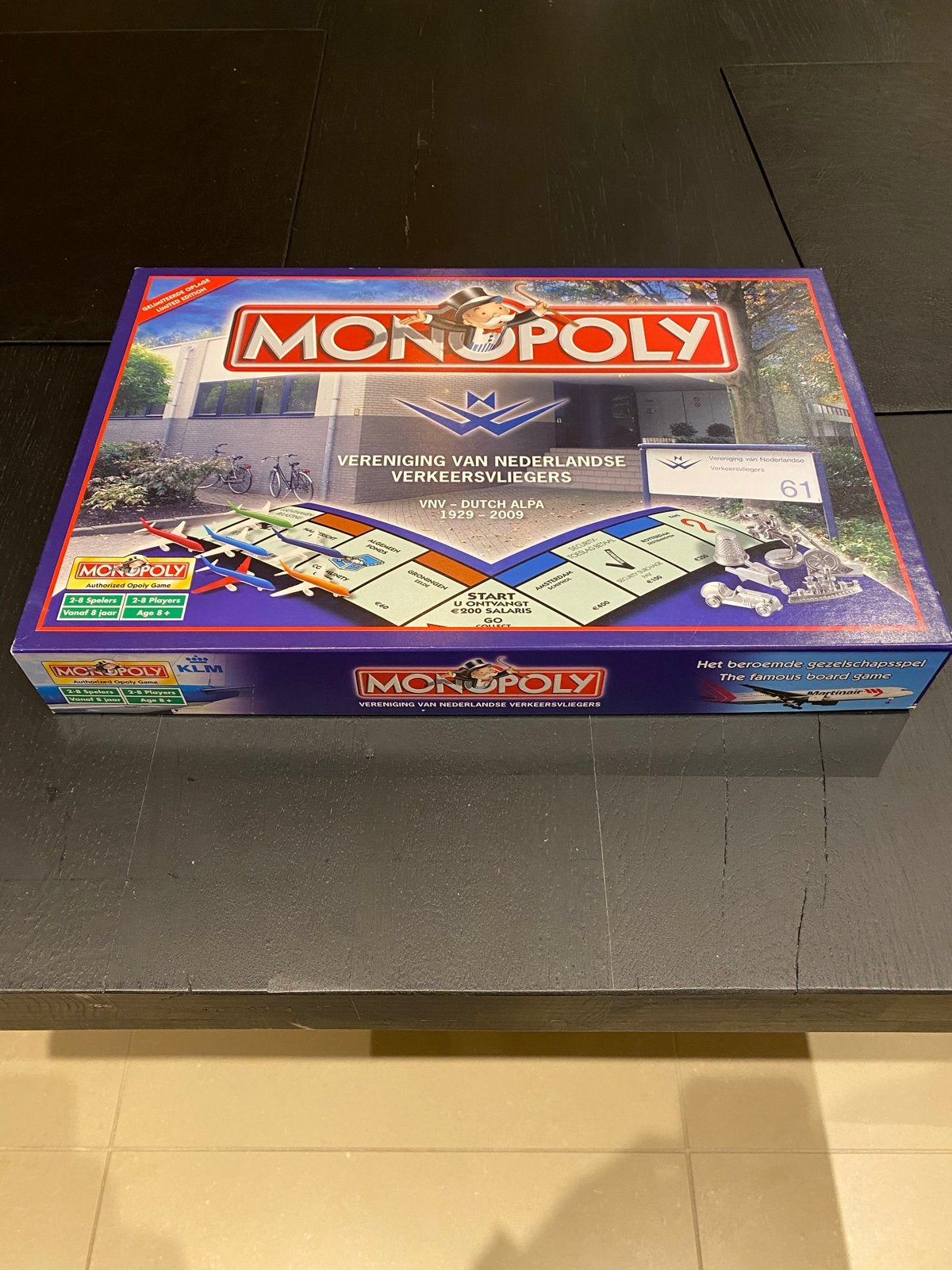 Monopoly VNV - Dutch ALPA 1929-2009 Limited Edition, Vijf spelers of meer, Ophalen of Verzenden, Nieuw