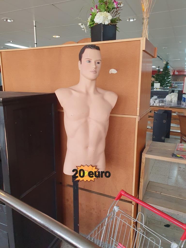 Mannelijke paspop - Mag nu weg voor 25 euro, Kleding | Heren, Overige Herenkleding, Ophalen, Onbekend, Onbekend, Onbekend