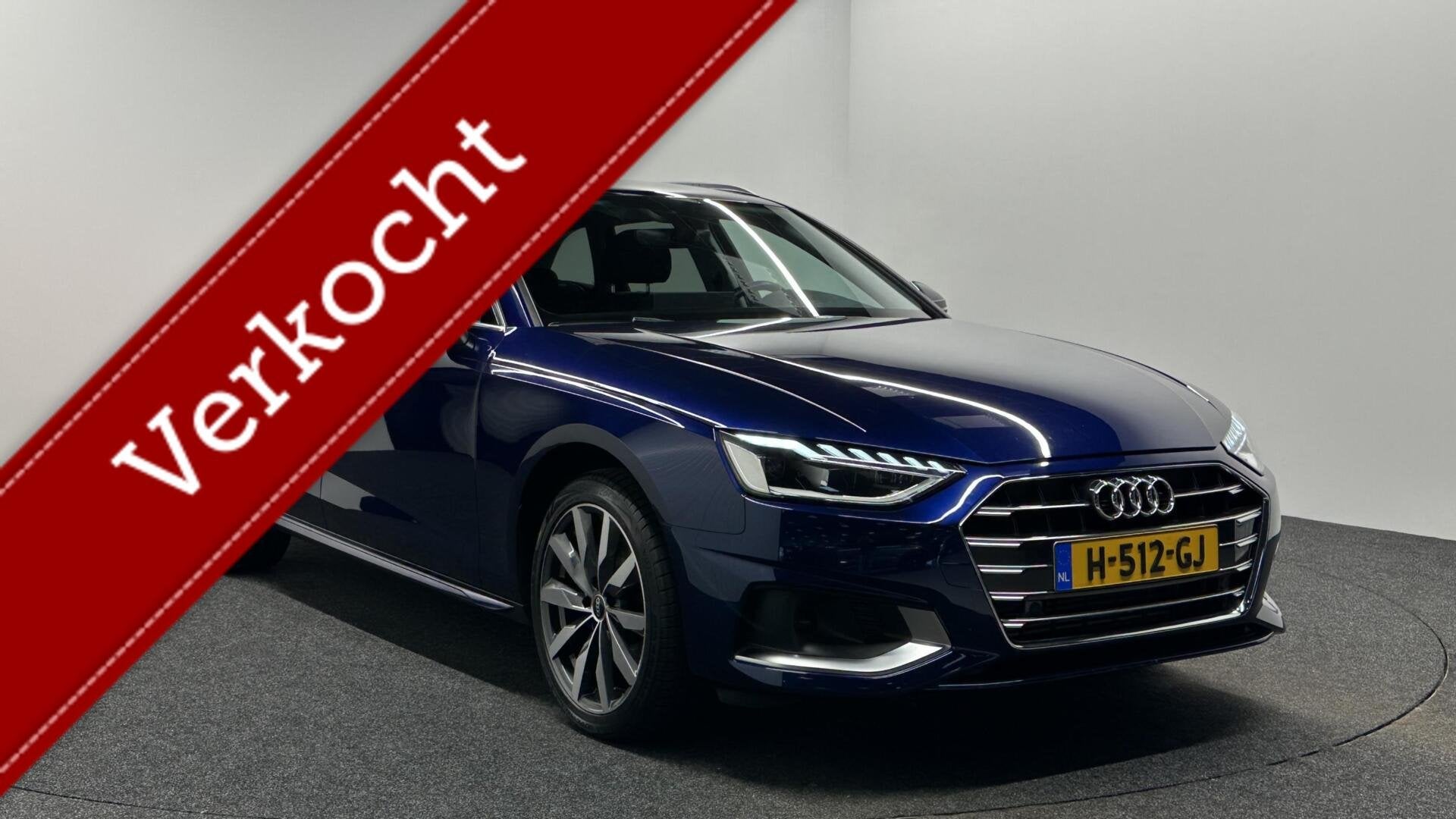 Audi A4 Avant 35 TFSI Launch edition Sport NAVI CRUISE VIRTU, Auto's, Stof, Gebruikt, 4 cilinders, Blauw