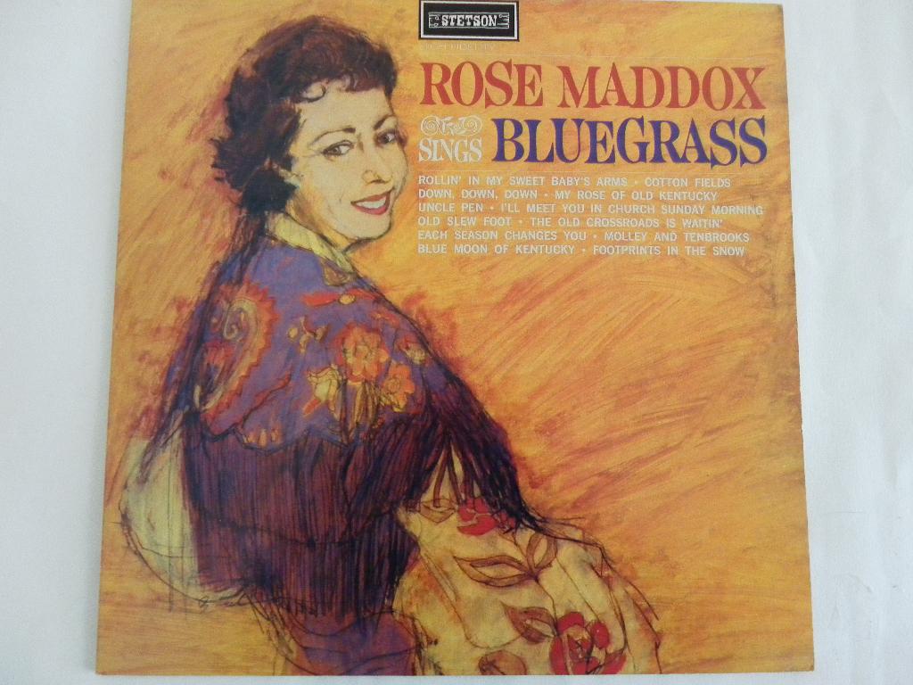 LP Rose Maddox - Sings Bluegrass, Ophalen of Verzenden, Zo goed als nieuw, 12 inch