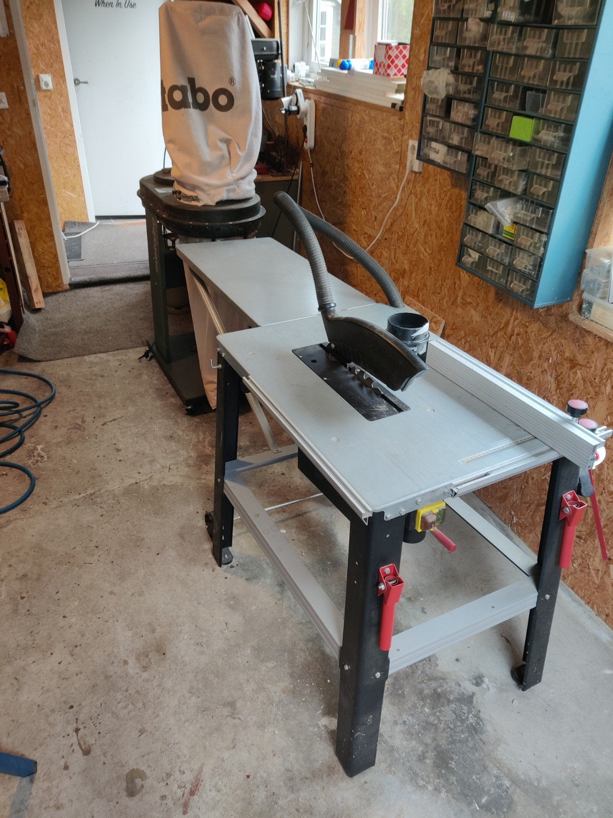 Metabo TKHS 315 C Cirkelzaag met SPA 1200 Afzuiger, Ophalen, Gebruikt, Cirkelzaag, 70 mm of meer