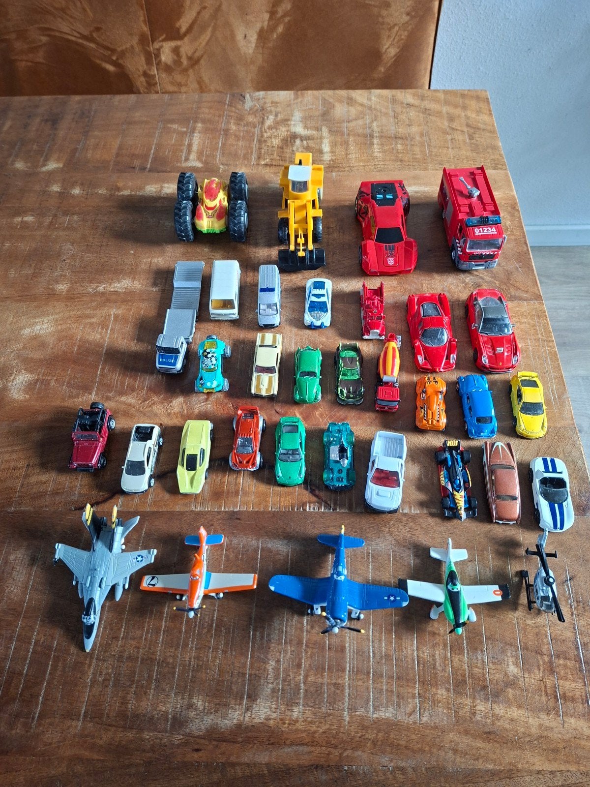 Grote collectie speelgoedauto's en vliegtuigen, Ophalen of Verzenden, Gebruikt, Jongen of Meisje