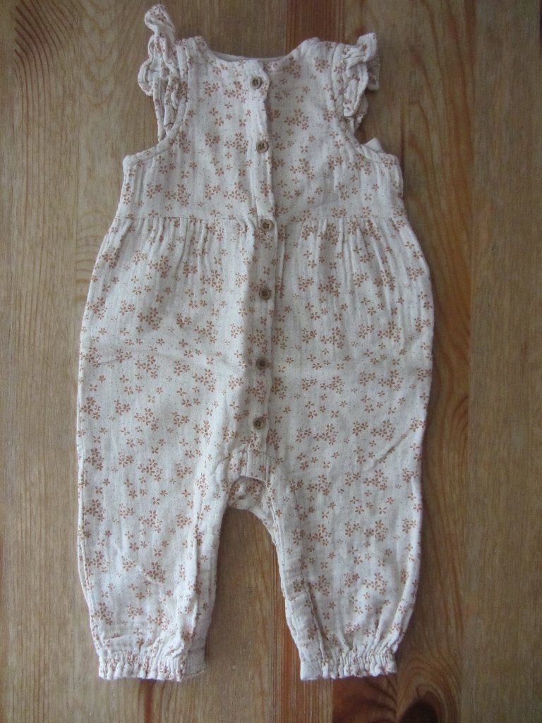 Gebloemd pakje maat 62, Kinderen en Baby's, Babykleding | Maat 62, Ophalen of Verzenden, Gebruikt, Meisje, Pakje