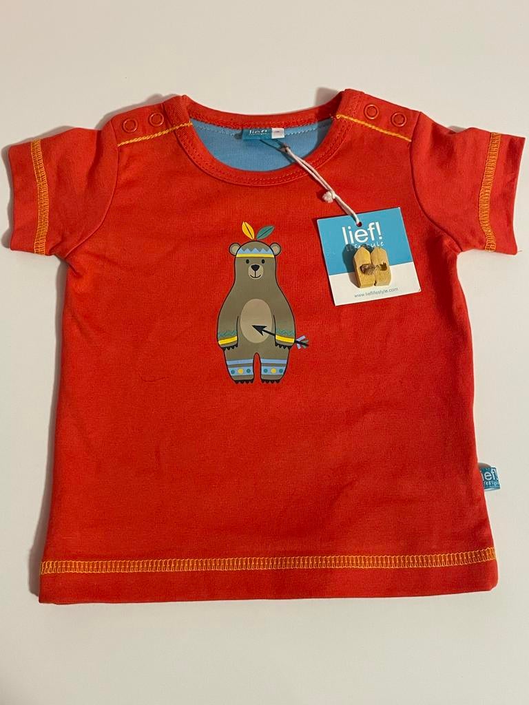 Lief! Lifestyle T-shirt Maat 62, Ophalen of Verzenden, Nieuw, Jongetje of Meisje, Shirtje of Longsleeve