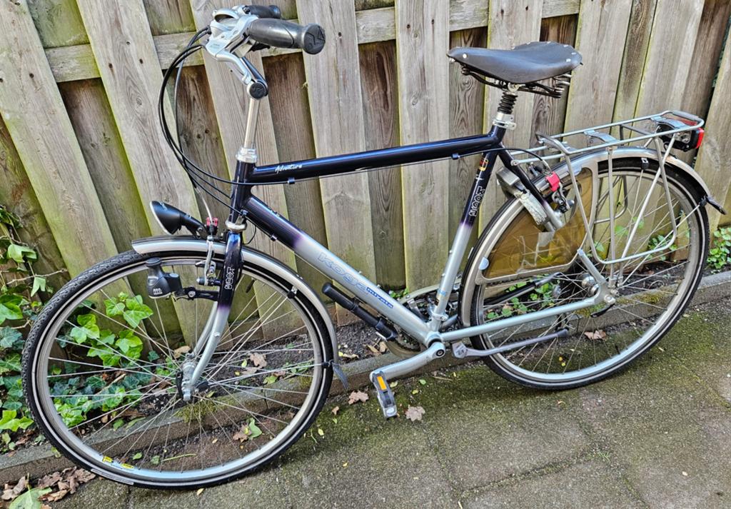 Koga Miyata herenfiets 57cm, Ophalen, 28 inch, Gebruikt, Velgrem