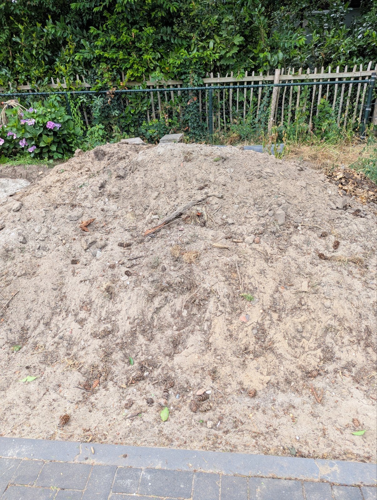Ca. 3 kuub zwarte grond., Ophalen, Gebruikt, Overige typen