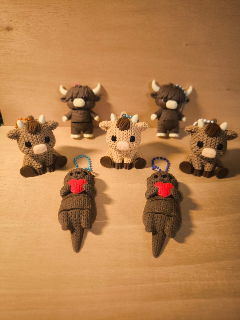 Unieke schatige sleutelhangers, Ophalen of Verzenden, Nieuw, Dier of Natuur