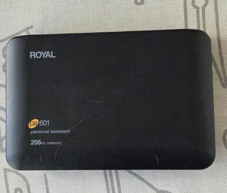 Royal PA601 Organiser 256kb - Vintage Personal Assistant, Telecommunicatie, Ophalen of Verzenden