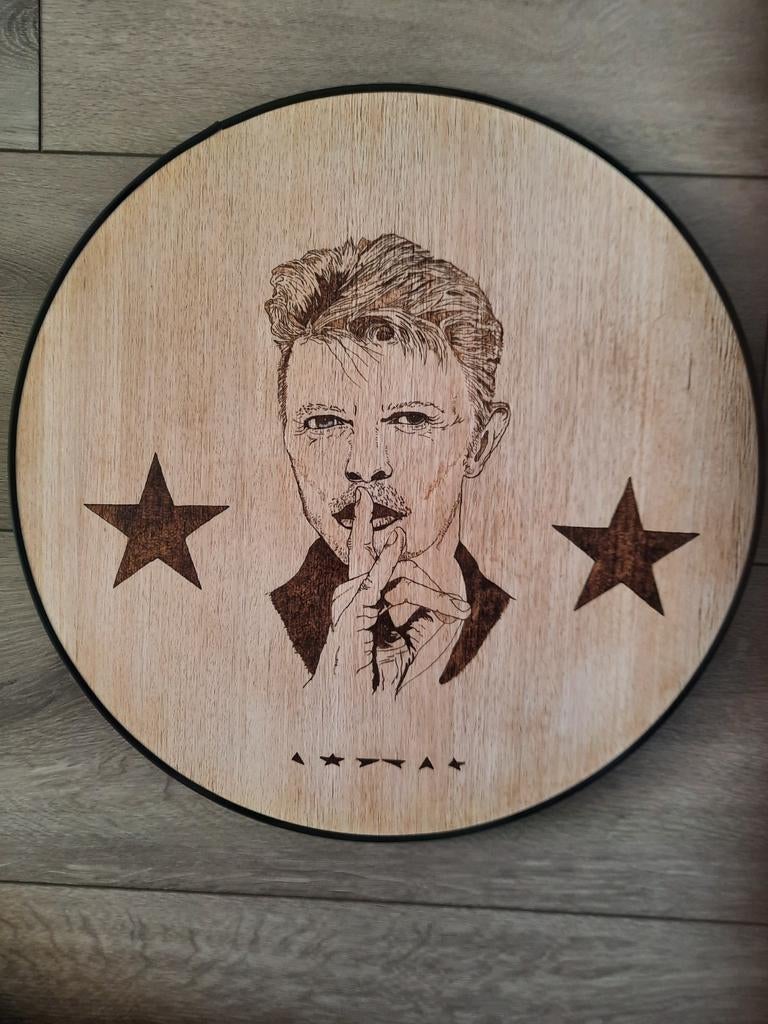 Kunstwerk met David Bowie erop te koop, Antiek en Kunst, Ophalen of Verzenden