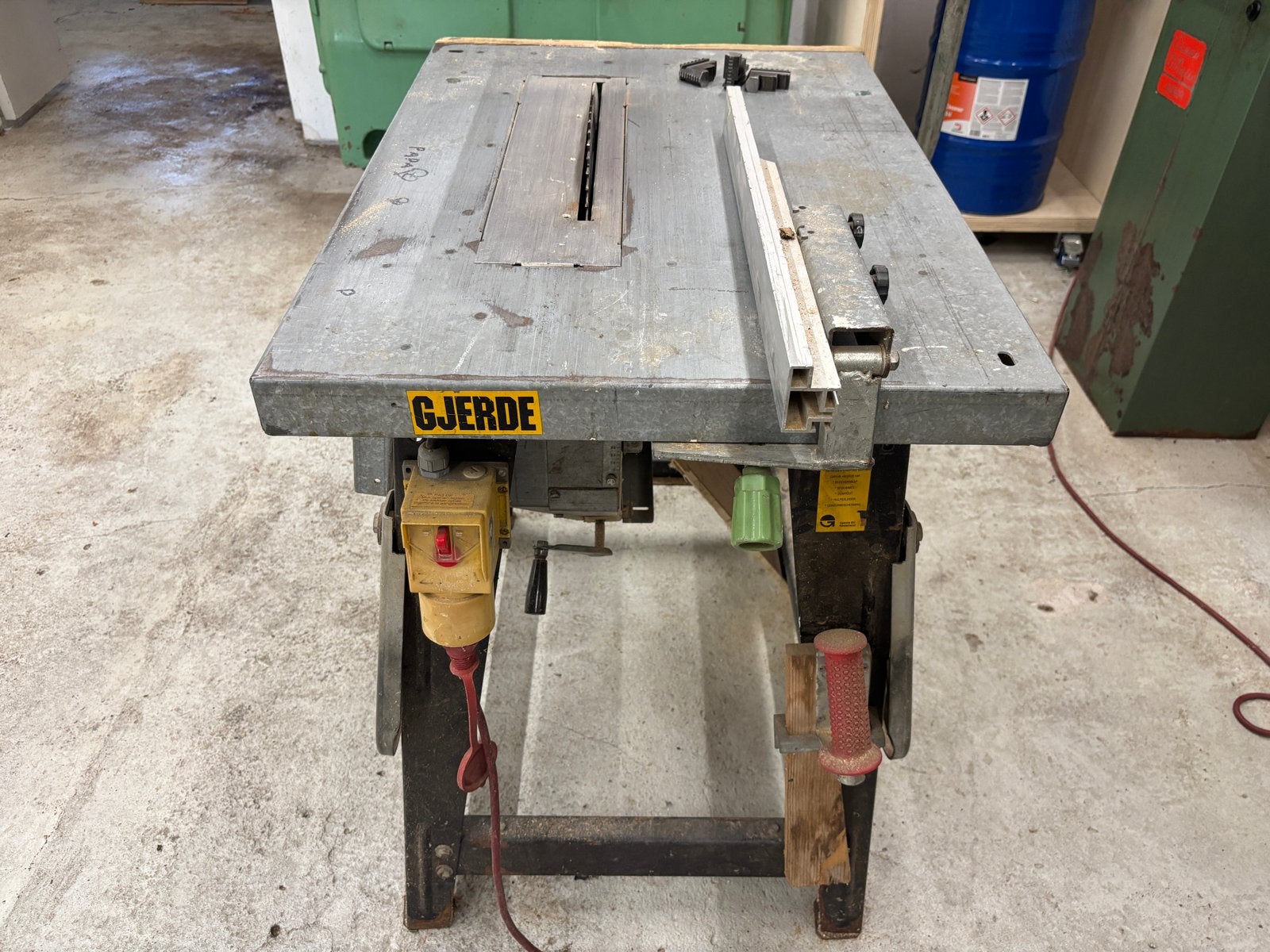 Gjerde Alva Cirkelzaag - bouwzaag, Robuuste Tafelzaag, Doe-het-zelf en Verbouw, Gereedschap | Zaagmachines, Ophalen, Gebruikt