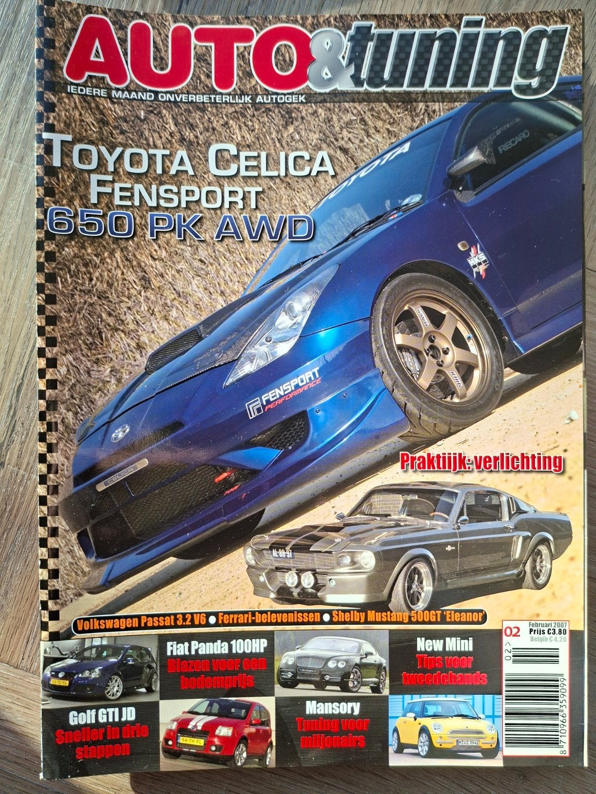 Auto & Tuning Magazine Februari 2007 - Toyota Celica, Boeken, Ophalen of Verzenden, Gelezen, Toyota