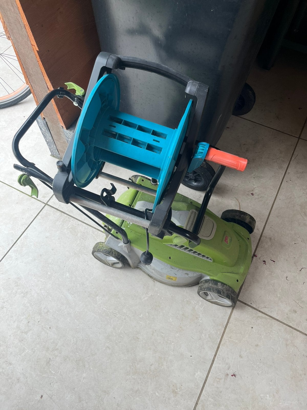 grasmaaier en gardena haspel gratis afhalen, Ophalen, Gebruikt
