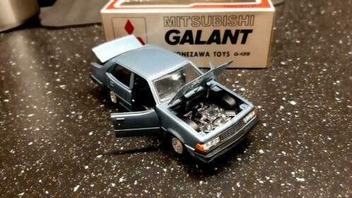 DIAPET MITSUBISHI GALANT 1982 1 op 40 metallic blauw G-139, Ophalen of Verzenden, Nieuw, Auto, Overige merken