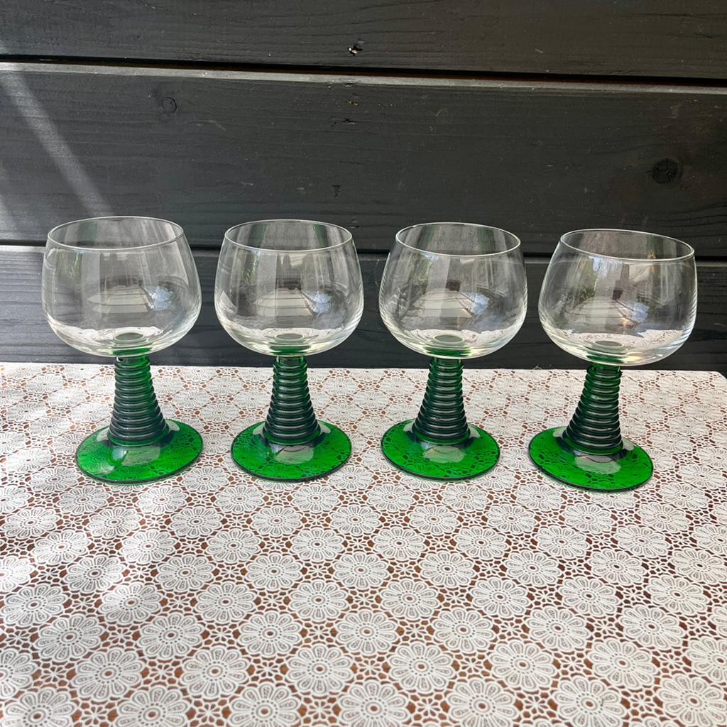 3 maten vintage Luminarc Roemerglazen (11 stuks), Verzamelen, Glas en Borrelglaasjes, Ophalen of Verzenden, Zo goed als nieuw